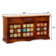 Riley Solid Wood Sideboard