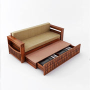 Nest Solid Wood Sofa Cum Bed