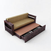 Rest solid wood sofa cum bed