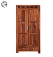 Cravn 2 Door Solid Wood Wardrobe