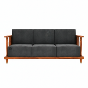 Kavari Solid Wood 3-Seater Sofa