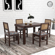 Hexa Sheesham Wood 4 seater Dining Set