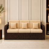 Scott Solid Wood Sofa