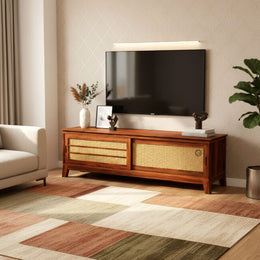 Retro solid wood TV Cabinet