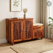 Inkin Solid Wood Shoe Rack