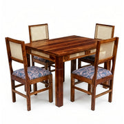 Samayra 4 seater dining table set
