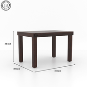 Solen Solid Wood 4 Seater Dining Set