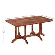 Aharoni Sheesham Wood 6 Seater Dining Set