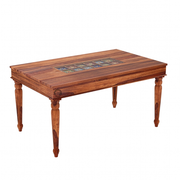 Haneaw Sheesham Wood 6 Seater Dining Set