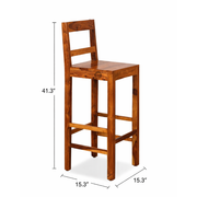 Paden Bar Chair ( Set of 2 Chairs)
