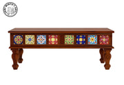 Cronx Coffee Table with Ceramic Tiles