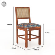 camlin solid wood chairs (Set Of 2 Chairs)