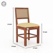 Mani solid wood Chairs (Set Of 2)