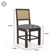 camlin solid wood chairs (Set Of 2 Chairs)