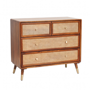 Jerica Solid Wood Chest of Drawers