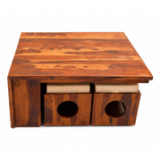 Rhonex Coffee Table with Stool