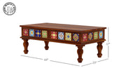 Cronx Coffee Table with Ceramic Tiles