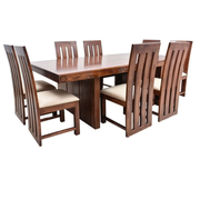 Saan shessham wood 8 Seater Dining set