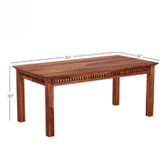Shilp Sheesham Wood 6 Seater Dining Table