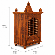 Omkara Solid Wood Temple
