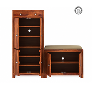 Nakshatra Sheesham Wood Footwear Storage