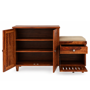 Inkin Solid Wood Shoe Rack