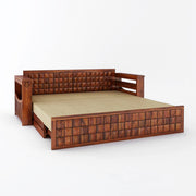 Nest Solid Wood Sofa Cum Bed